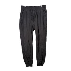 Pact Canopy Grey Cotton Linen Blend Jogger Pants Casual Travel Womens Size Small